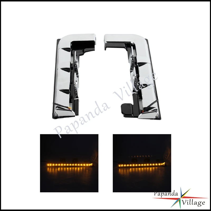 For Honda Goldwing GL 1800 F6B Motorcycle Accessories LED Engine Lighting Panel Decorative Light For DCT Tour Airbag 2018-2021