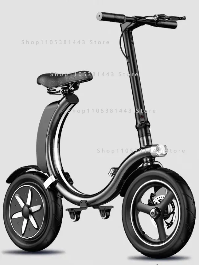 Lightweight Portable Lithium Battery Power Assist Bike for Men Women Commuting Cross Border Folding Electric Bicycle