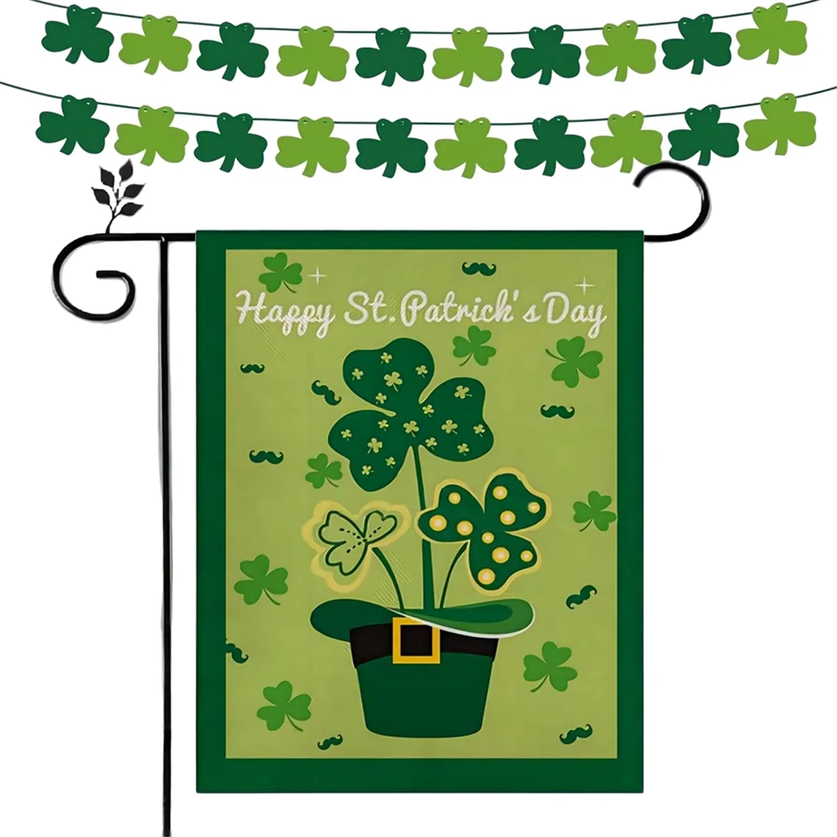 

St. Patrick'S Day Garden Flag Double Sided Outdoor Yard Flag Decoration