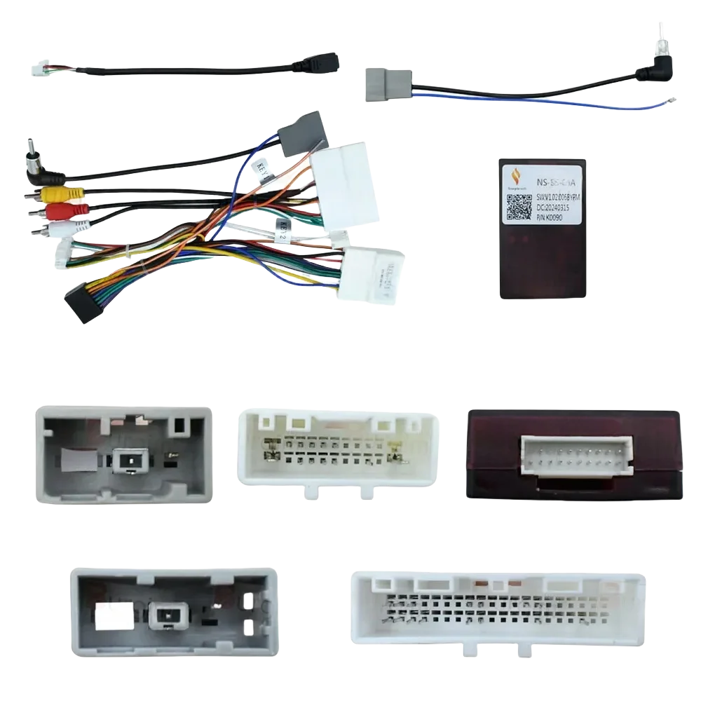 

16PIN Android Radio Power Cord Cable For Nissan X-Trail Xtrail X trail T32 Qashqai 2020-2021 Car stereo Harness Wire Canbus