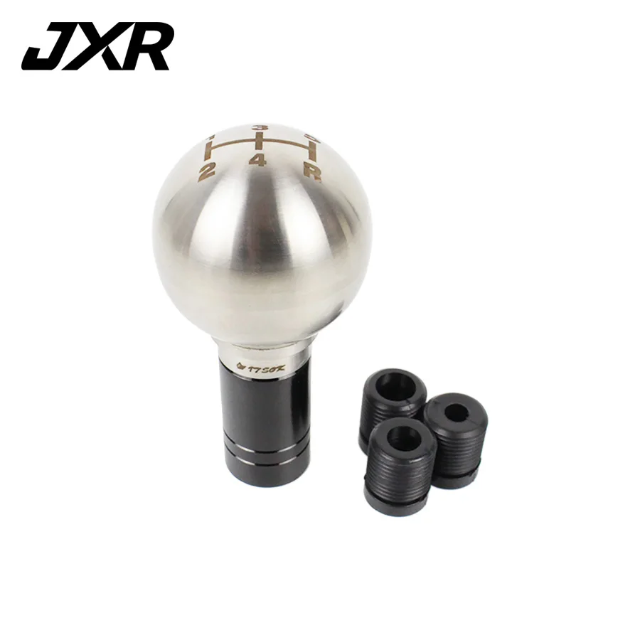 Colorful Ball 5/6 Speed Gear Shift Knob Universal Gear Stick Handle Stainless Steel Racing JDM Shifter High Quality Gear Knob