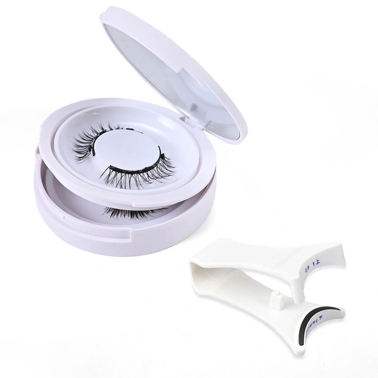 マグネットつけまつげ（アプリケーター付き） - 接着剤不要、初心者向け再利用可能つけまつげキット、軽量で自然なマグネットつけまつげ