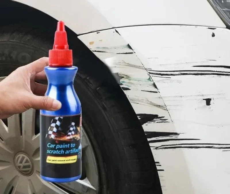 Nieuwe Auto Krasverwijderaar Kras Reparatie Tool Met Spons Auto Krassen Reparatie Polijstwas Anti Kras Auto Accessoires