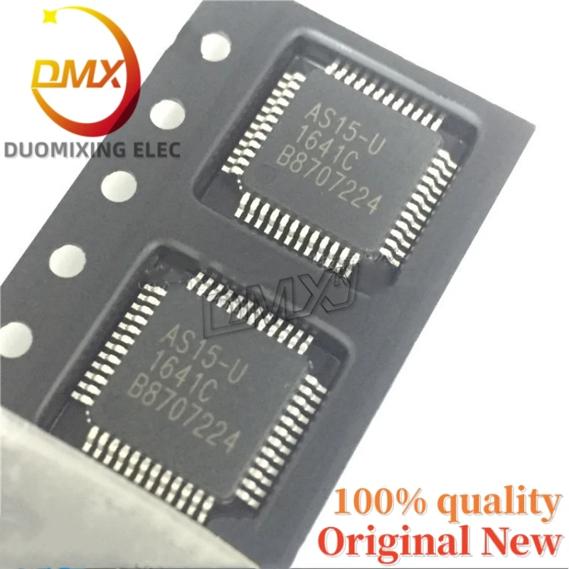 Original LCD Logic IC Chip, AS15-F, AS15-HF, AS15-G, AS15-HG, AS15-U, AS15 QFP, 100Pcs, Lot