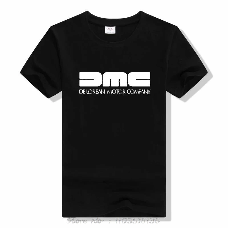 العودة إلى المستقبل القطن الخالص تي شيرت الصيف العلامة التجارية تي شيرت الرجال سلسلة الأفلام الكلاسيكية العودة إلى المستقبل س الرقبة قصيرة الأكمام #3