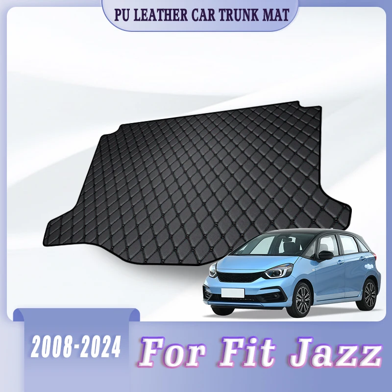 

Коврики в багажник автомобиля, коврики для Honda Fit Jazz 2024 2023 2022 2021 2020-2015 2014 2013 2012 2011 2010 2009 2008, автоаксессуары