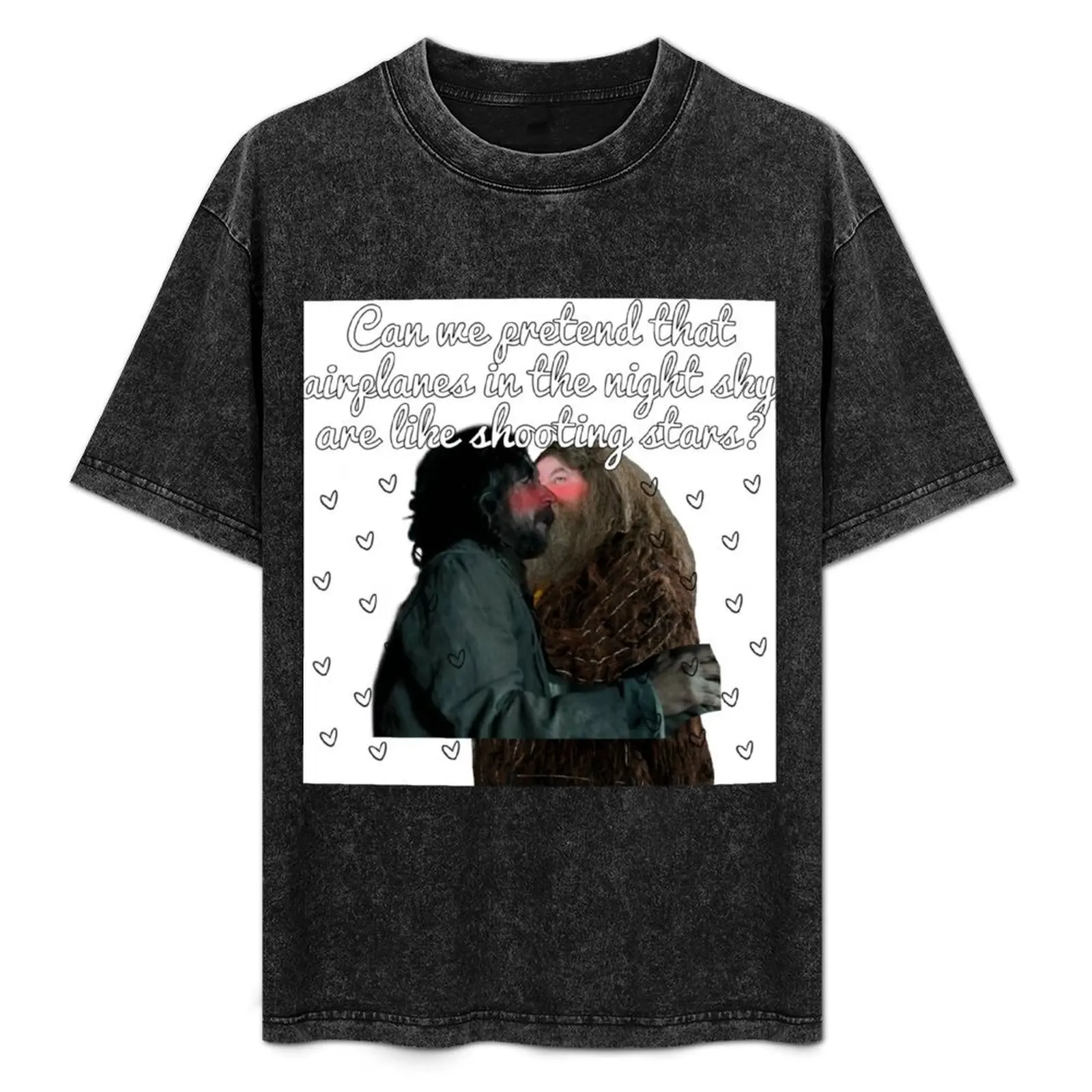 

Harry Shooting Stars Gift Banana T-Shirt anime figures oversize t-shirts man anime clothes men tshirt