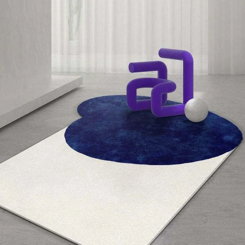 Large Area Rugs for Bedroom Thickend Plush Rug Heart Pattern Living Room Decoration Washable Carpet Fluffy Soft Lounge Floor Mat
