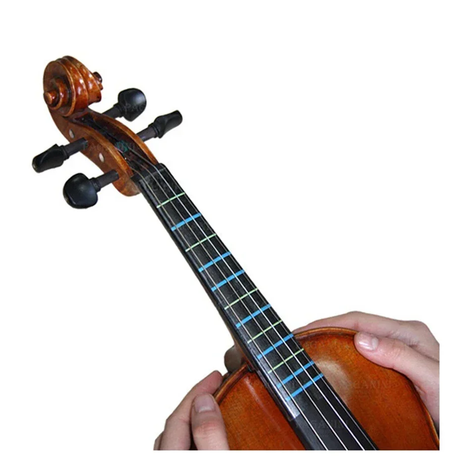 Professional Violin 4/4 Practice Fiddle Finger Guide Sticker Label Fingerboard Fretboard Indicator Position Marker