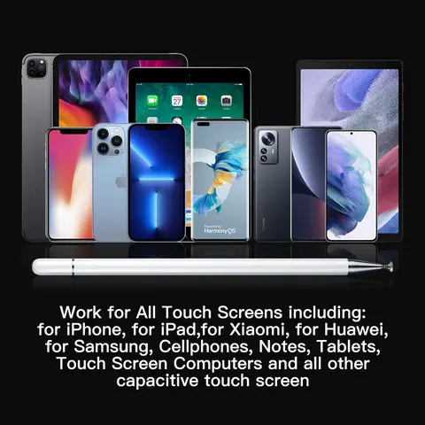 Styluspenna för Android iOS Apple Pencil Styluspenna för surfplatta iPad Penna Xiaomi Samsung Touchpenna Telefon Touchpenna 10 best sales Apple iPad Penna - №5