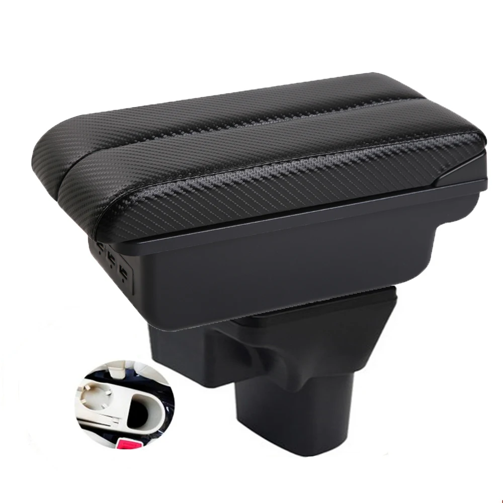 

For Car Hyundai Accent Verna Armrest box central armrest storage box elbow support for drivers and passengers
