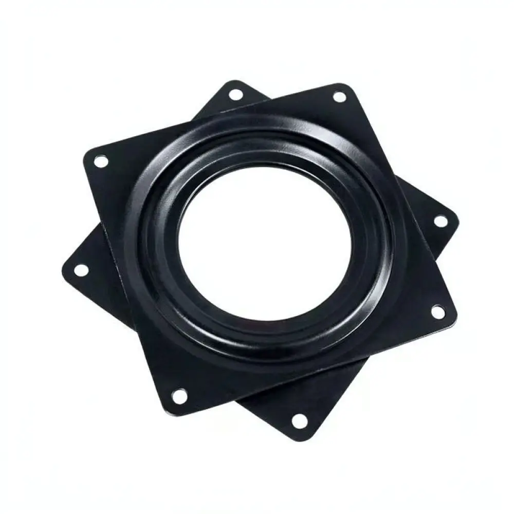 Ball Bearing Swivel Plate For Furniture Rotating Base TV Stand Bookshelf Cold Rolled Steel Durable Silent Swivel Base