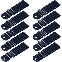 10PCS Metal Belt Clip Clamp Buckle For Holster Kydex Sheath Leather Carry Systerms DIY Spare Parts