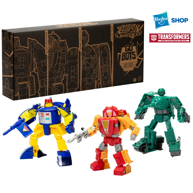 Hasbro Transformers Generations Selects Legacy United Go-Bot Guardians 3 Pack Action Figure Collectible New in stock