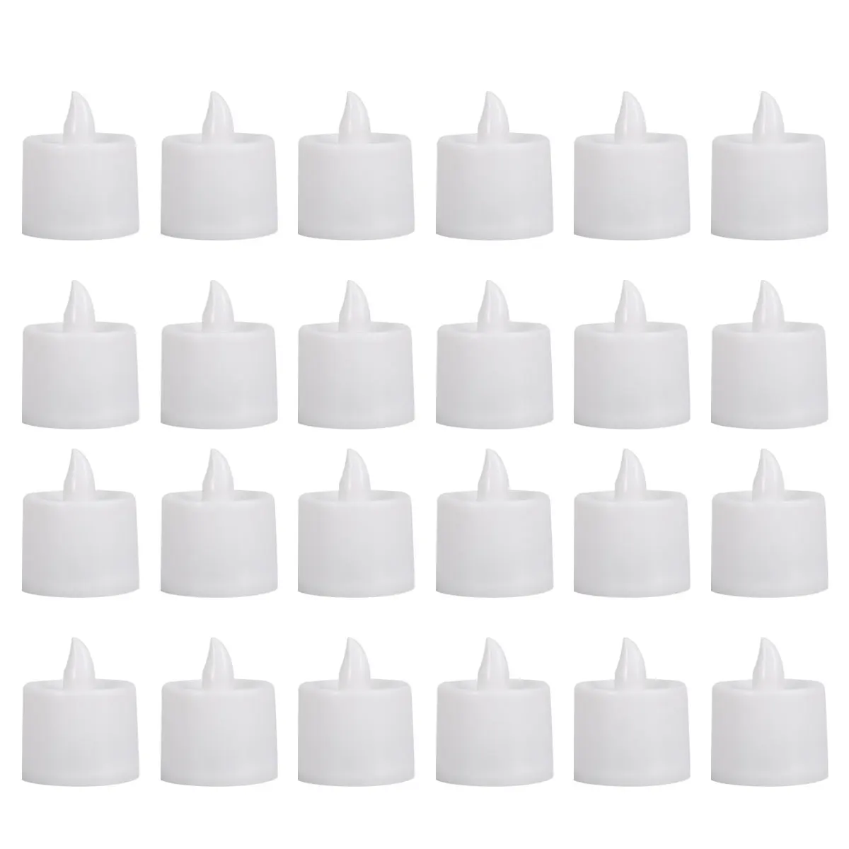 

24 Pcs Electronic Light Decorative Lamp for Home Wedding Festival Flameless Smokeless Practical