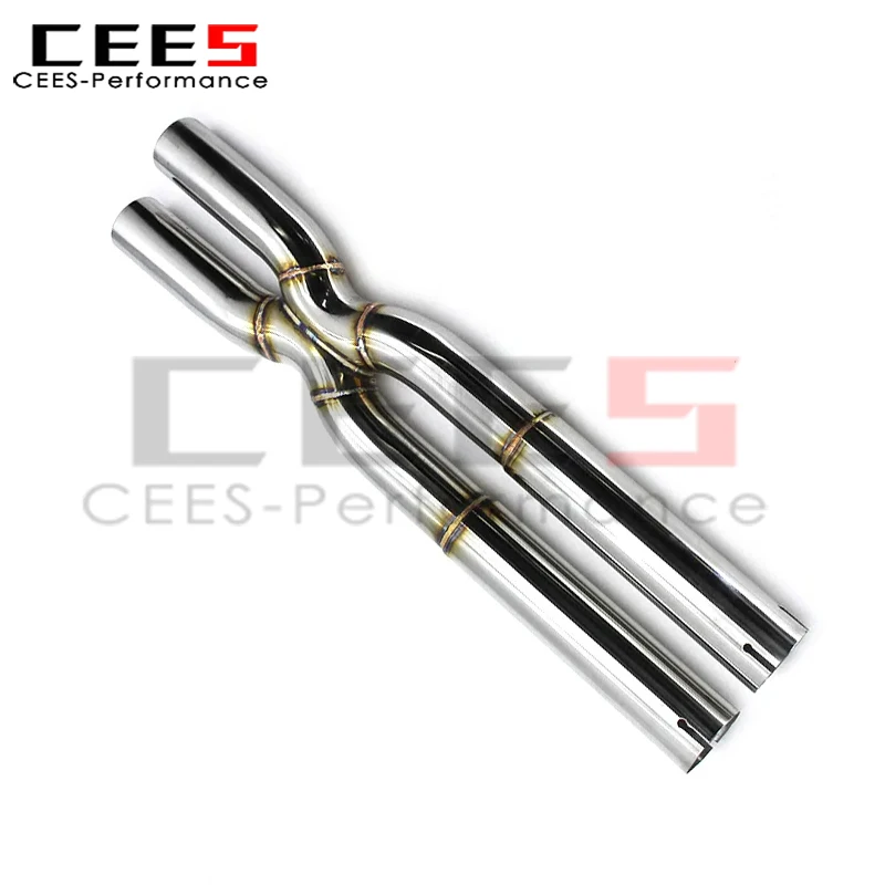 CEES SS304 X Pipe Mid Pipe For Maserati Gran Turismo/GT 4.7 2008-2023 High Performance Exhaust Pipe Automobile Parts