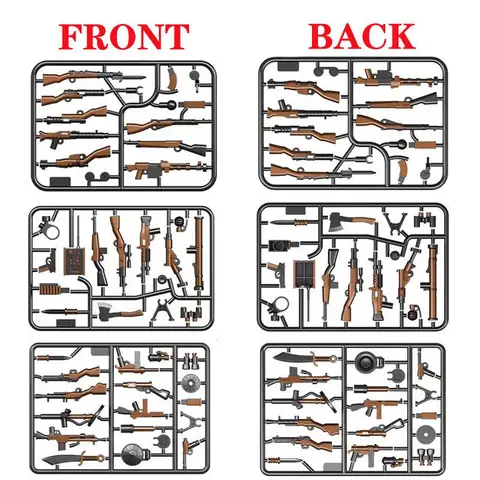 топ 10 лего средневековое оружие - №5