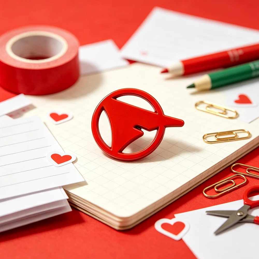 Terroriser Red Circle Arrow Logo Enamel Pin Brian Hanby Youtube Creator Metal Brooch Badge Lapel Backpack Fan Collectible Gift