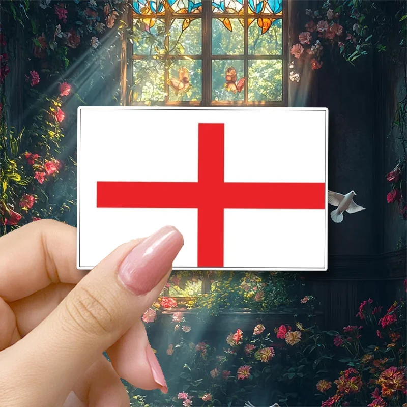 

St Georges Flag Self Adhesive Stickers - Water