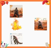 

In Stock 18CM HIYA Action Figure Exquisite Basic Series Kong The New Empire Godzilla Evolved Ver GARAGE KIT 12000048904240682