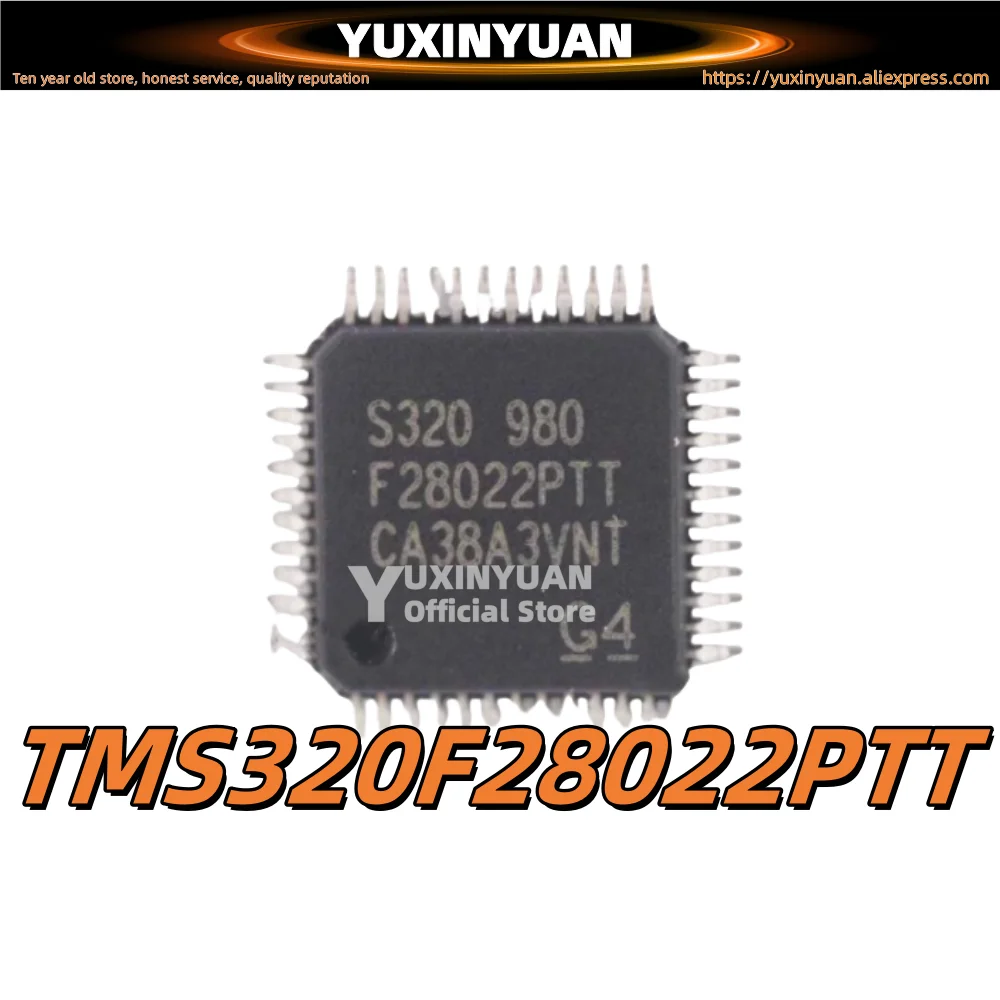 5PCS 100%New TMS320F28022PTT TQFP Microcontroller single-chip microcomputer chip