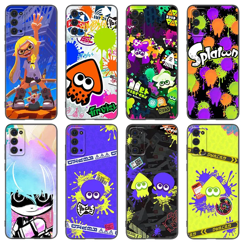 Video Game Splatoon Phone Case For Samsung M30 M31 S Note 10 Lite 20 M04 M13 M32 M14 M23 M33 M34 M42 M52 M53 M54 M11 M12 M21 M22