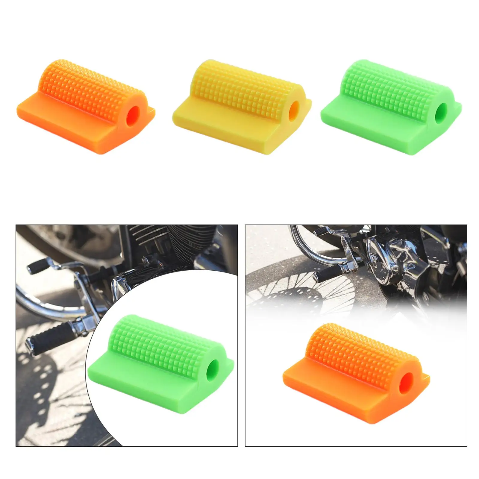 Generic Motorcycle Gear Shifting Lever Cover Convenient Installation Spare Parts