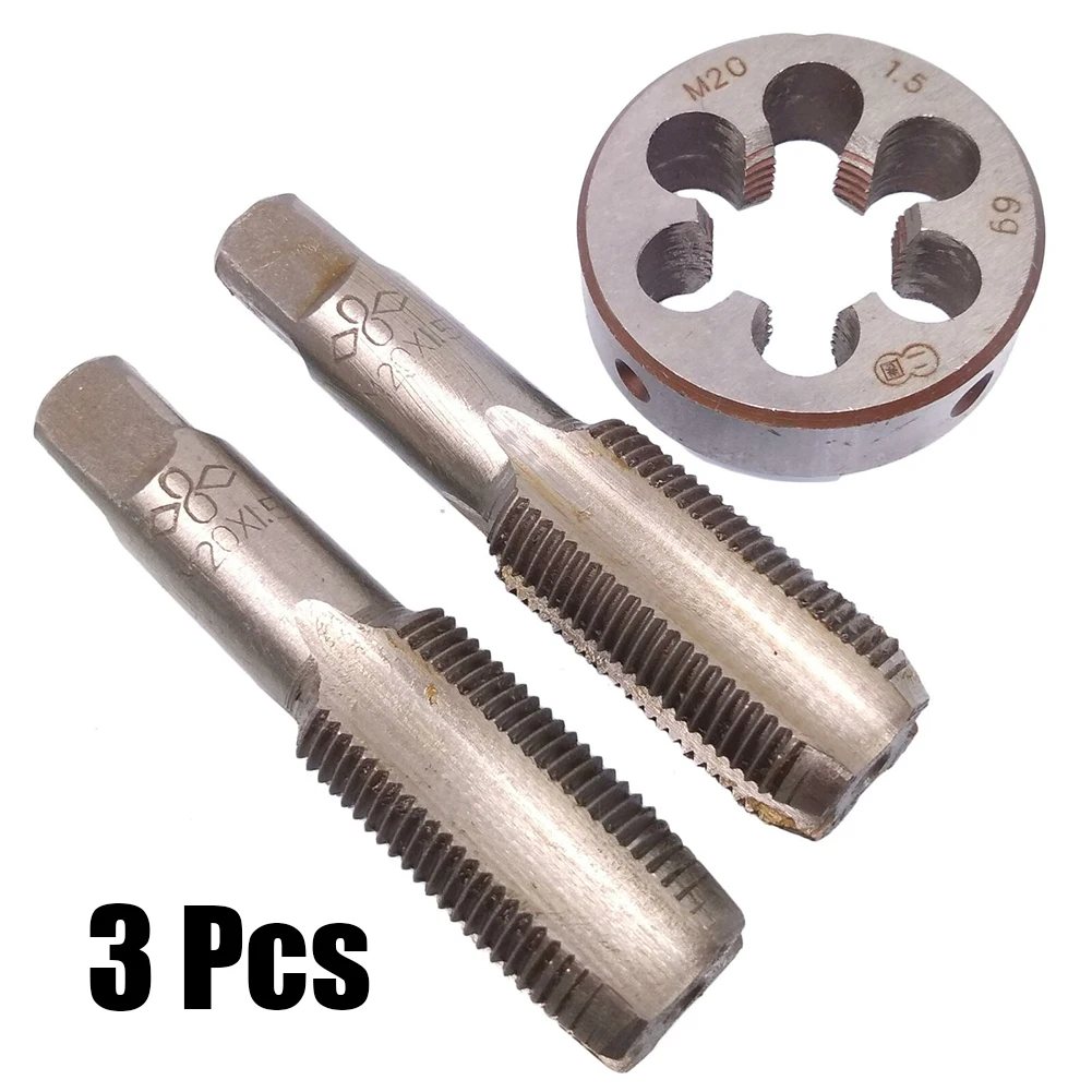 

Tap And Die Set HSS M20*1.5mm 86mm Length Taper Plug Tap Metric Thread Right Hand For DIY Repairing Hand Manual Tool Accessories