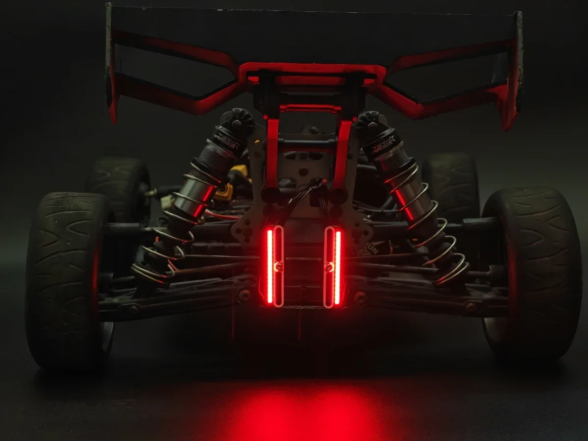 Wielofunkcyjna lampa tylna LED ze światłem stop do samochodów RC 1/10 typu Crawler Traxxas TRX4 Defender Bronco AXIAL SCX10 RC4WD D90 — zdjęcie 4
