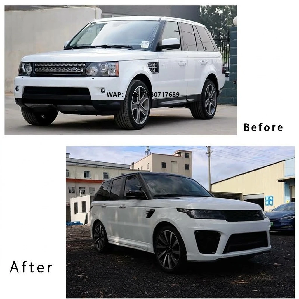 For 2022 for Range Rover SVR Appearance Kit with Door Kit Upgrade for 2008-2012 for for Range Rover Sport