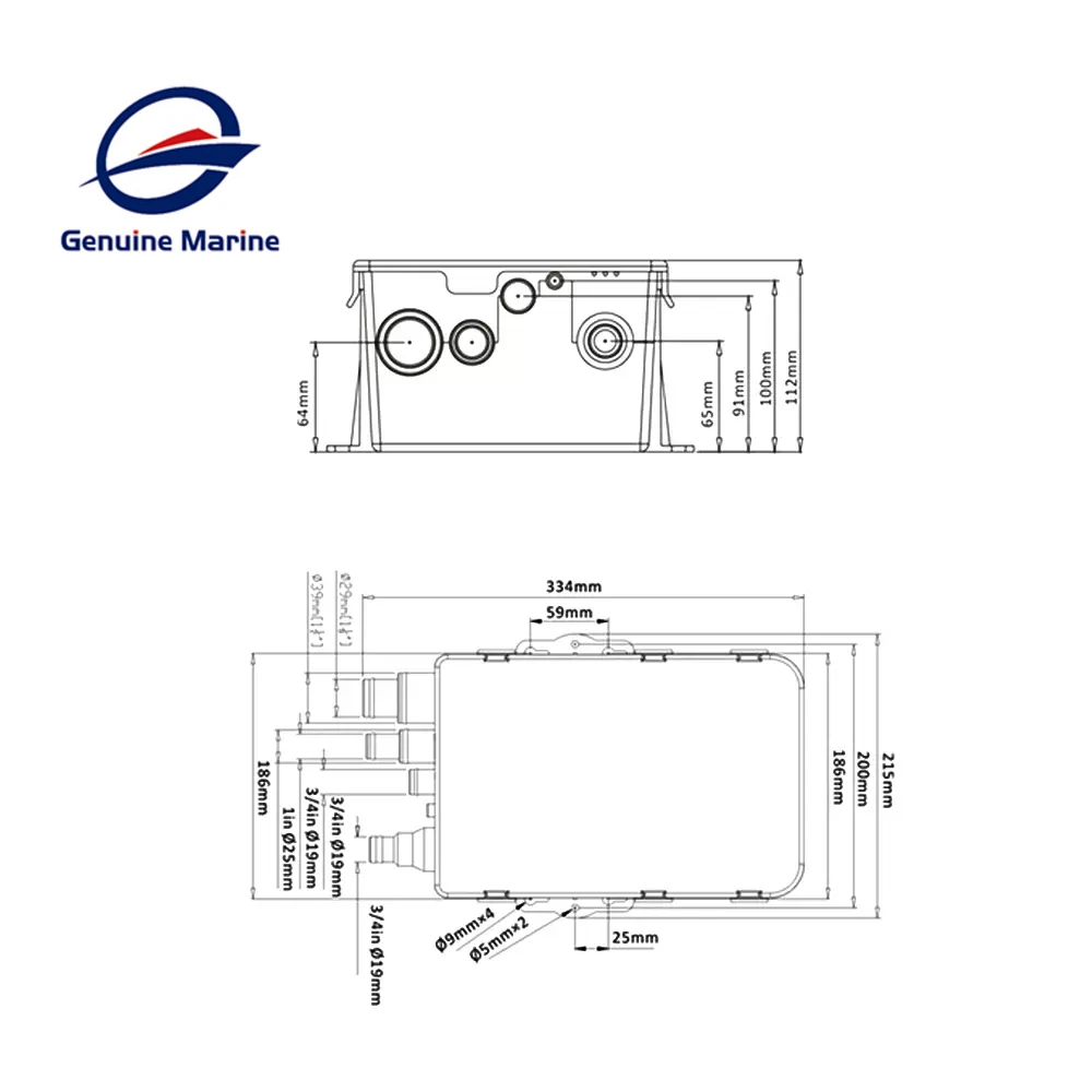 SEAFLO-Pompe de douche multi-ports entièrement automatique, pompe à eau, pompe de cale, pompe de vidange de douche HOSystem, Yacht, execute GPH,