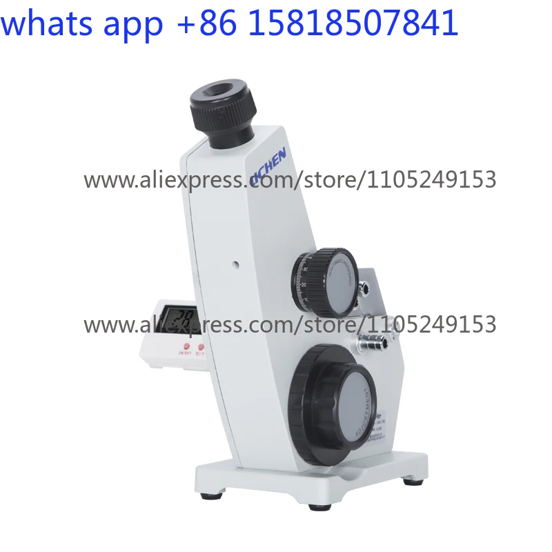 Refractometer Laboratory sugar concentration tester 2WAJ monocular digital display refractive index