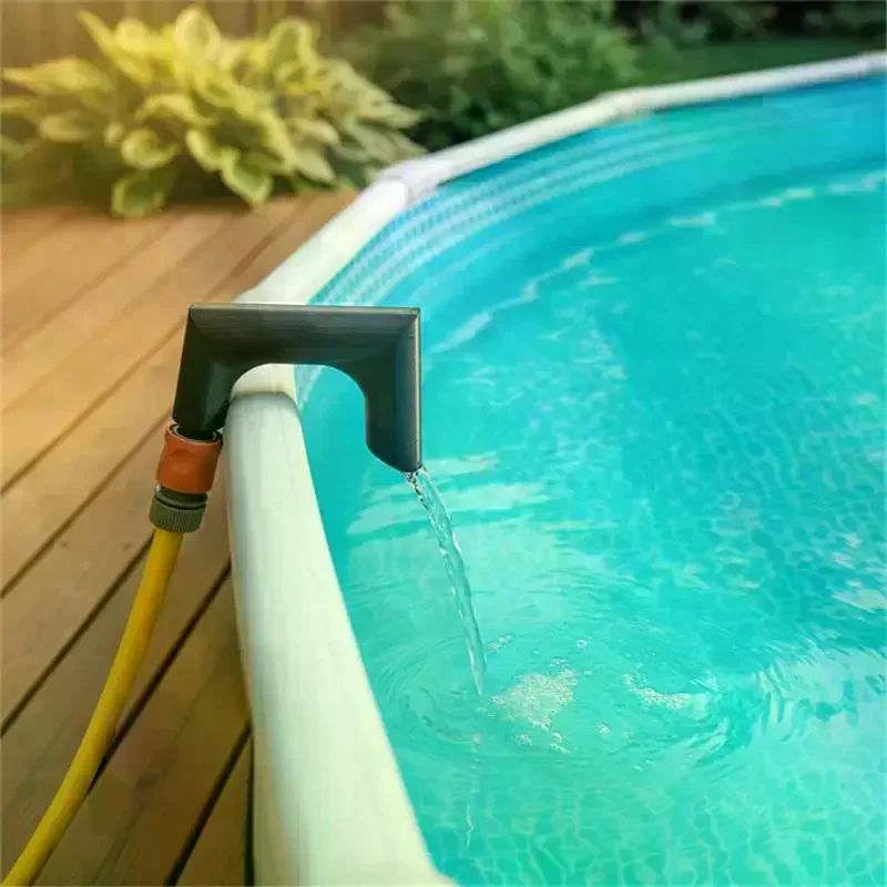 Garden Hose Hook Heavy Duty Watering Tool Easy Water Tank Filling No Handheld Design for Outdoor Lawn Irrigation Use