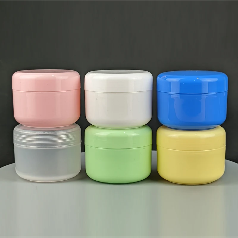 2 Pots Vides Cosmétiques 30 Ml En Verre - Distributeur Crème Visage Rechargeable Pour Voyage Et Soins
