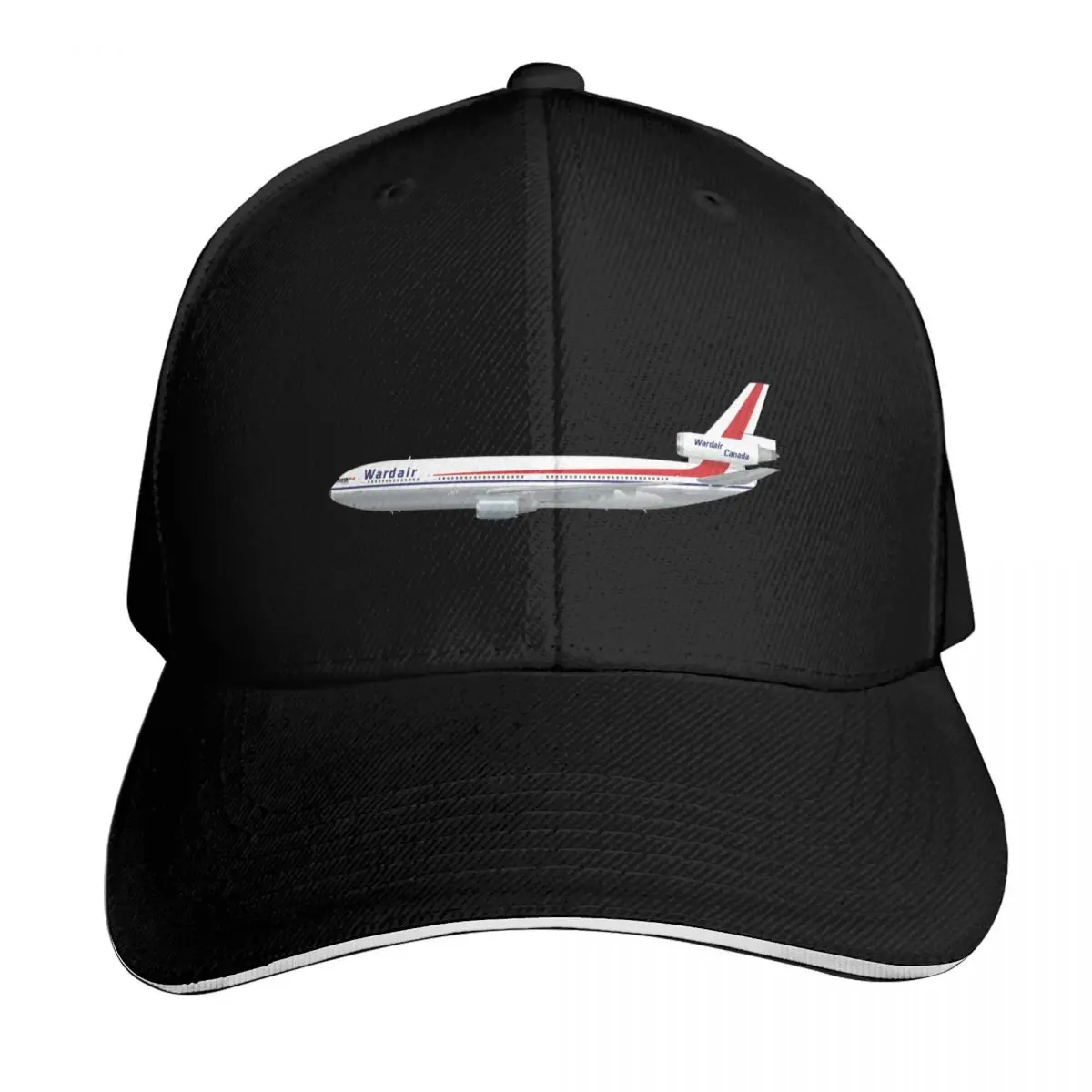 Wings In Uniform - DC-10 - Wardair Canada Baseball Cap Gift for Him Her Casual Daily Wear Quick Dry Performance