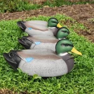 

Plastic Duck Decoy Realistic Hunting Bait Wild Duck Lightweight Outdoor Waterfowl Model Garden Pond Decoration Yard Ornament