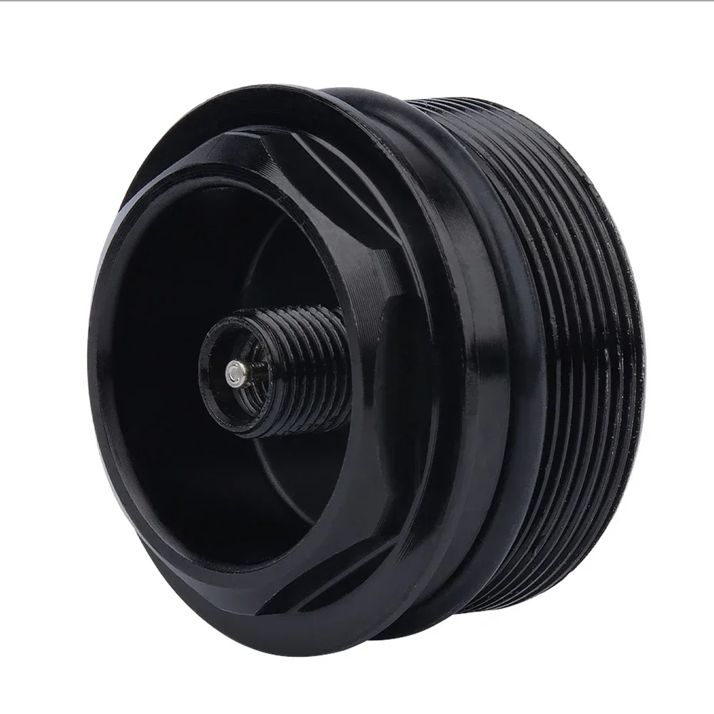MTB Bike Front Fork Valve Nut Bicycle Air Fork Cap Assembly Thread 28.8xP1.0mm Aluminum Alloy Valve Core Replacement