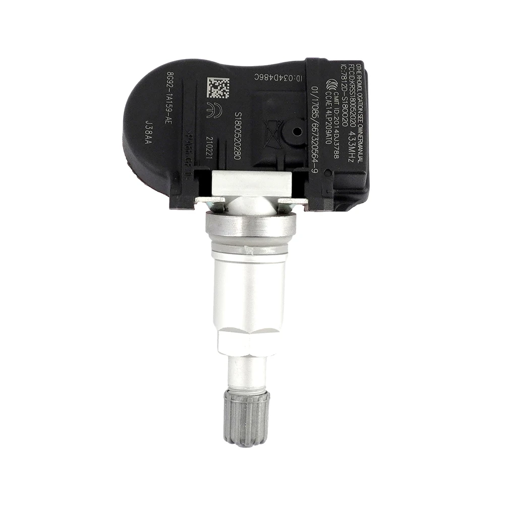 

8G92-1A159-AE Pressure Sensor For Ford S-Max ABS+Metal Accessories Car Tire For Ford Replacement Replacement Installation New