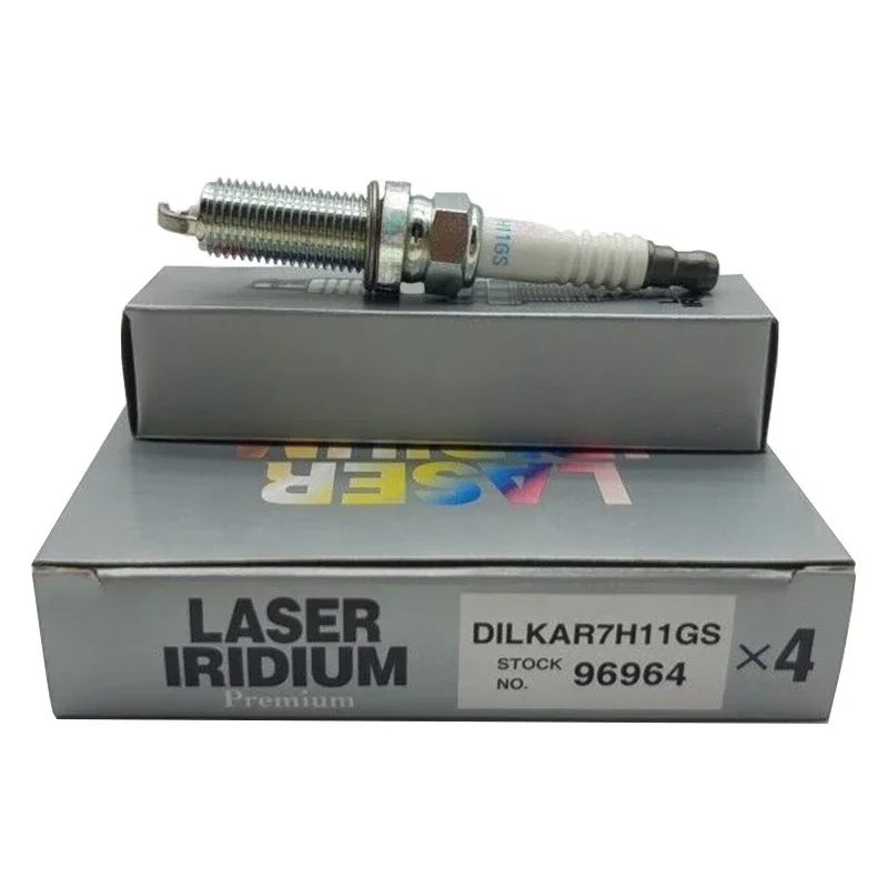 

96964 DILKAR7H11GS Dual Iridium Spark Plug for Mazda 2/3/5/6 Demio Axela CX-3 CX-30 CX-5 CX-9 Honda CR-V Infiniti Toyota Corolla