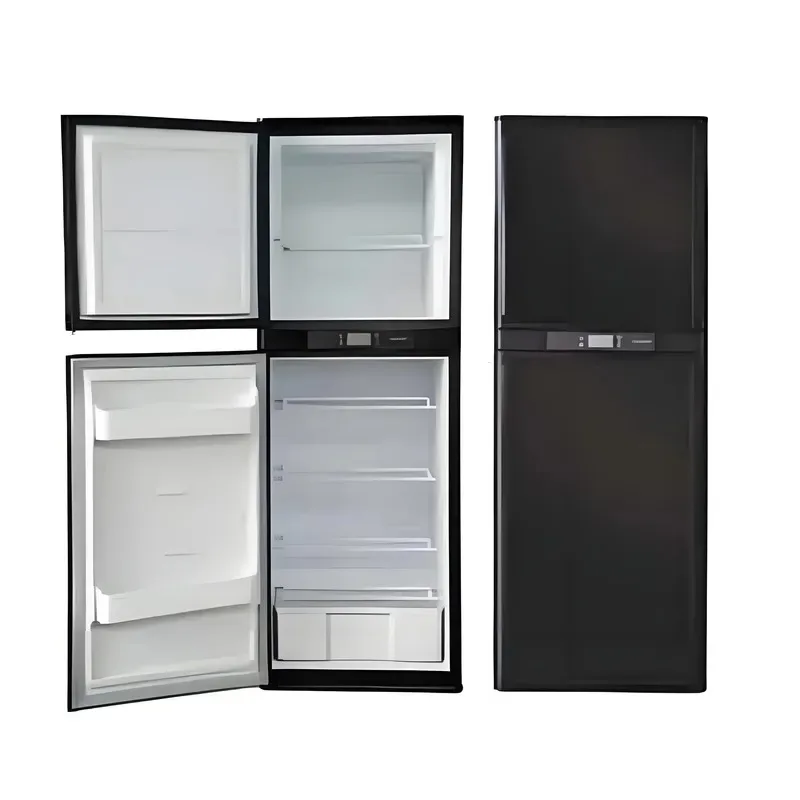 for Caraven RV 12V 170L Vertical Camper Refrigerator Compressor Freezer Built-in Marine