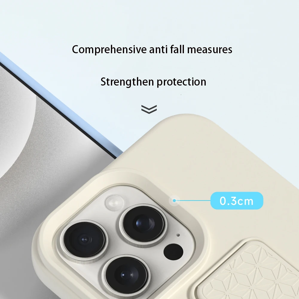 السائل لينة سيليكون غير مرئية للطي حامل حامل جراب هاتف آيفون 17 16 15 14 زائد 13 12 11 برو ماكس الهواء غطاء مقاوم للصدمات