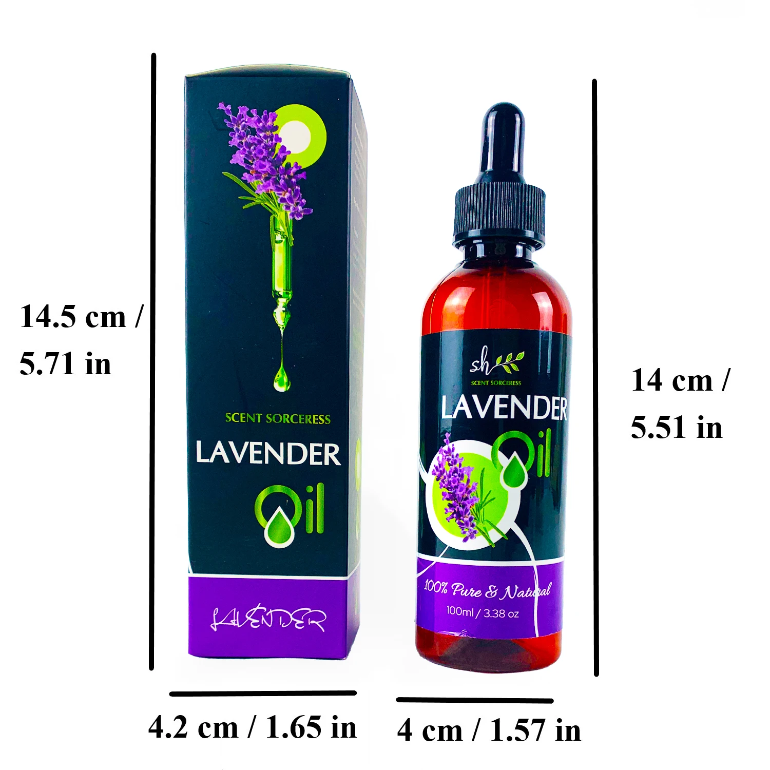 New 100ml Lavender Oil Repair Nourishing Brighten Skin for Relaxation Massage Spa Essential Oils Christmas & Valentine's DayGift view 6