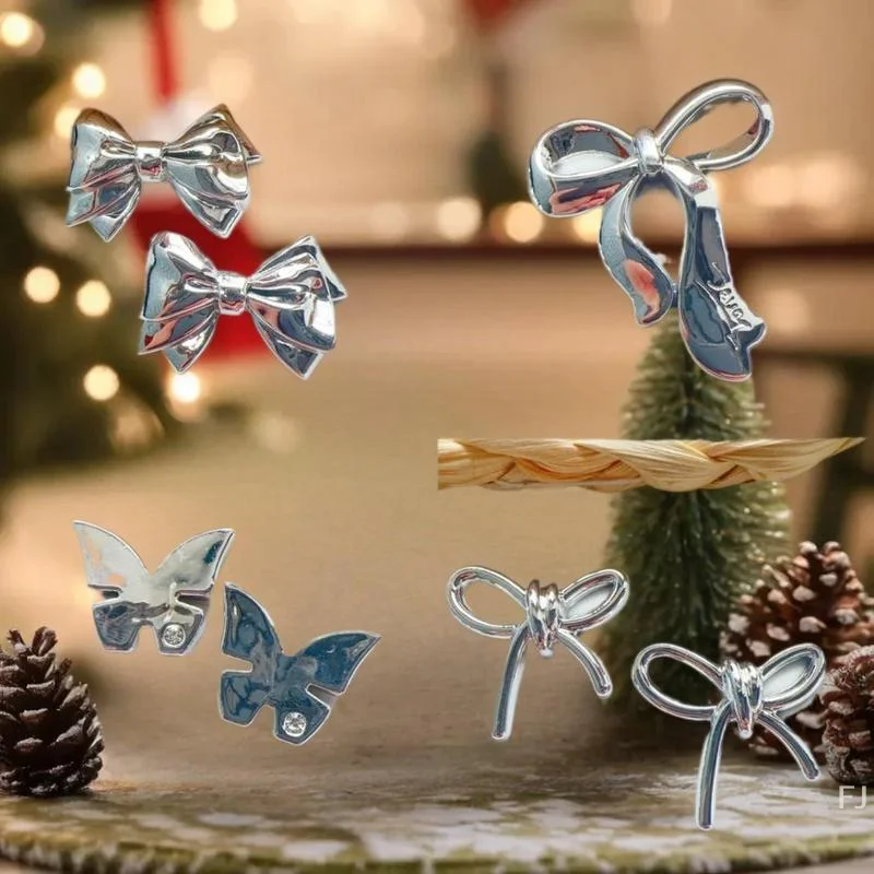 

[YU] 10/18 шт., обувь с отверстиями «сделай сам», подвески, гальванический серебряный галстук-бабочка, аксессуары, дизайнерское украшение для садовой обуви, подарок для девочки