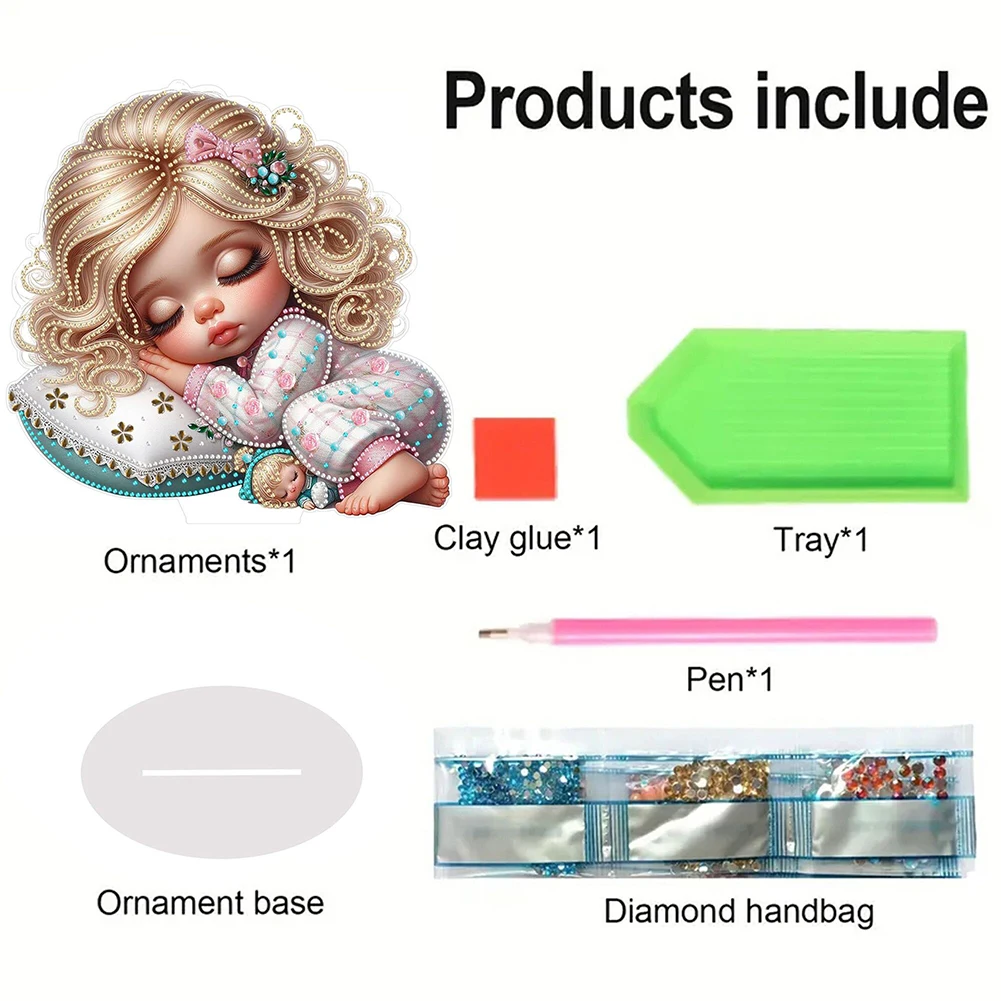 

Наборы для алмазной мозаики на стол для девочек: Эстетичные 5D DIY украшения для стола, изысканные декорации для взрослых и начинающих