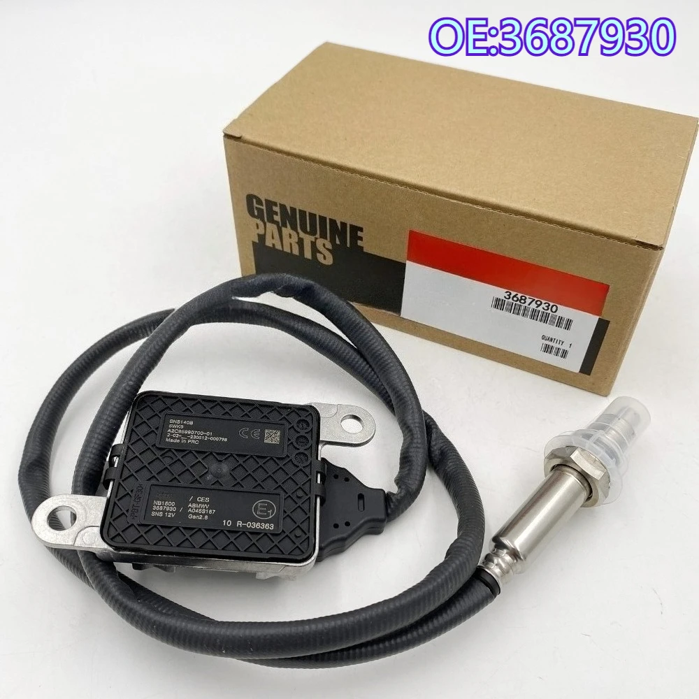High quality New For 3687930 Original New Inlet Nitrogen Oxide NOX Sensor For Cummins 11.9L 15L ISX15 2013-18