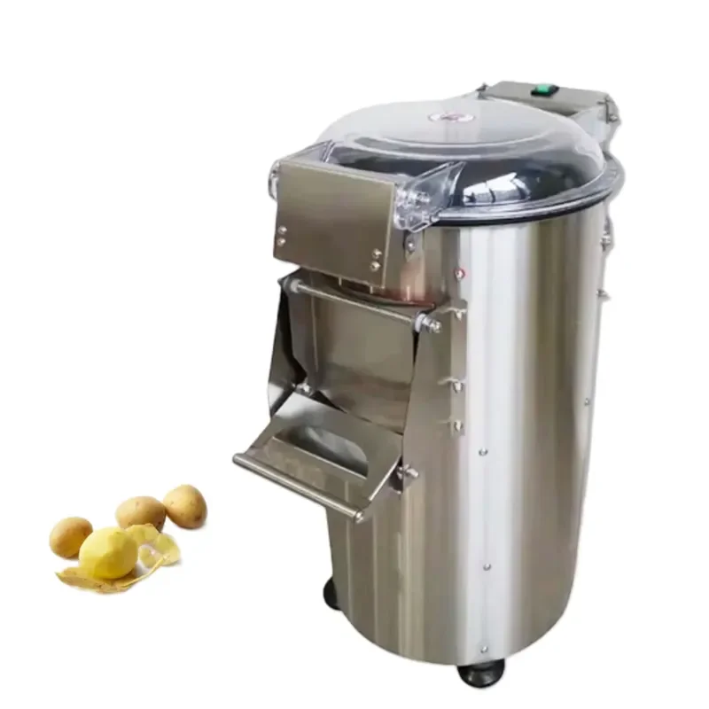 Hot Sale Small Electric Potato Washing and Peeling Machine Commercial Automatic Fruit Vegetable Washing for Home Use and Farm