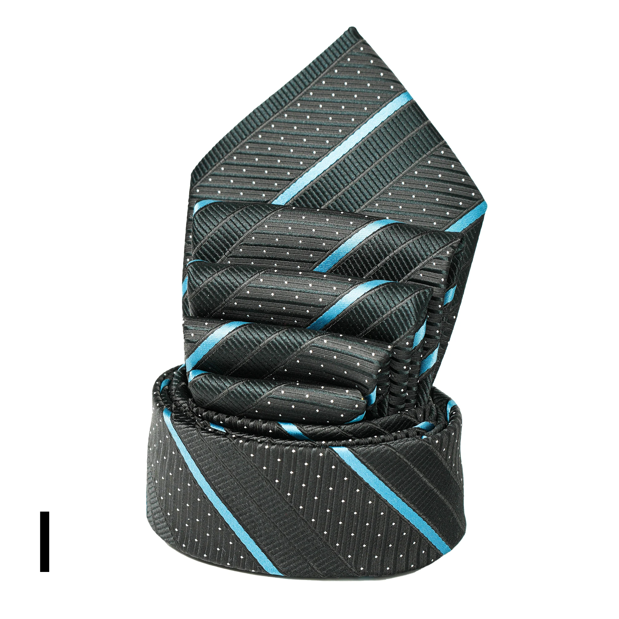 Cravate en soie rayée élégante pour homme, noir, violet, rouge, costume formel, affaires, mariage, c