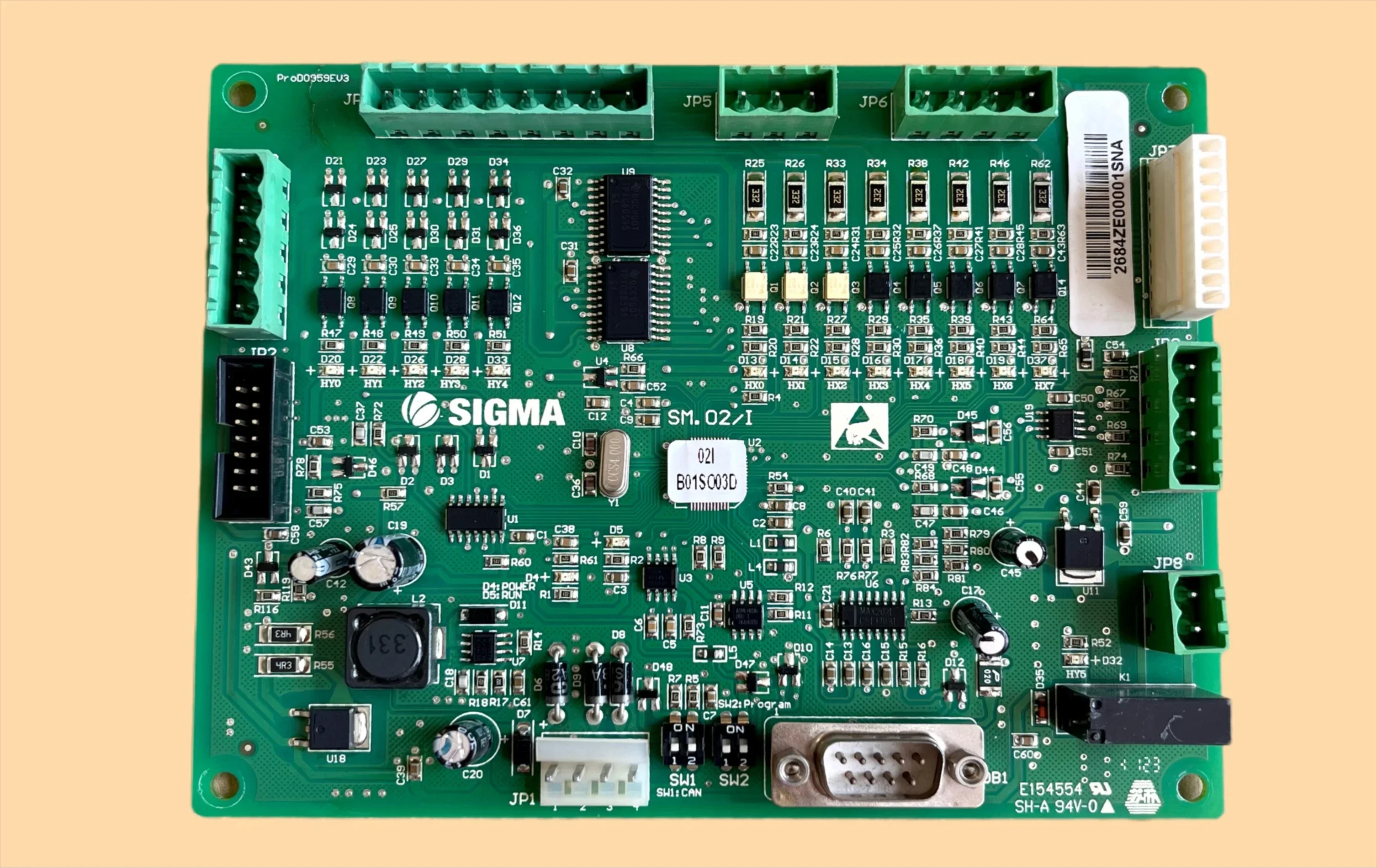 

Scheda di comunicazione per tetto ascensore SM.02/ISM.02.I accessori per ascensori