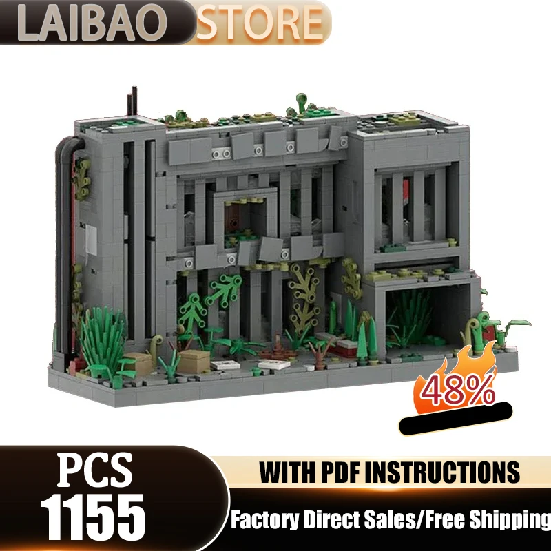 

Модель здания Street View: Модульные блоки-конструкторы «Заброшенный завод-офис» — подарки, рождественские игрушки, наборы для сборки своими руками