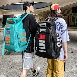 Large Capacity Casual Travel Backpack Waterproof Dry Wet Separation Sports Gym Bag Men Outdoor Camping Climbing Rucksuck XA836D